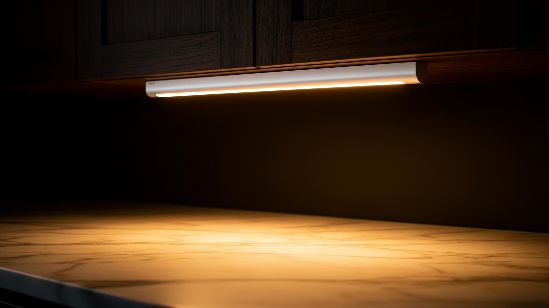 LUMEN motion sensor light glowing in a modern South African home