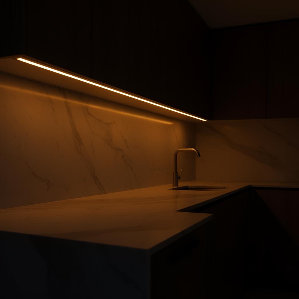 LUMEN light used in kitchen